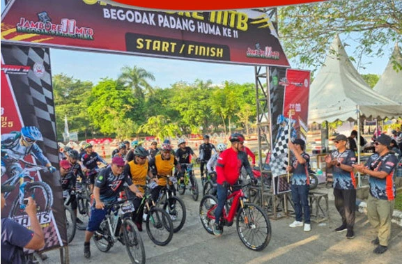Gowes Bareng, Alam, dan Silaturahmi: Jambore MTB Begodak Padang Huma II Hidupkan Semangat Kukar